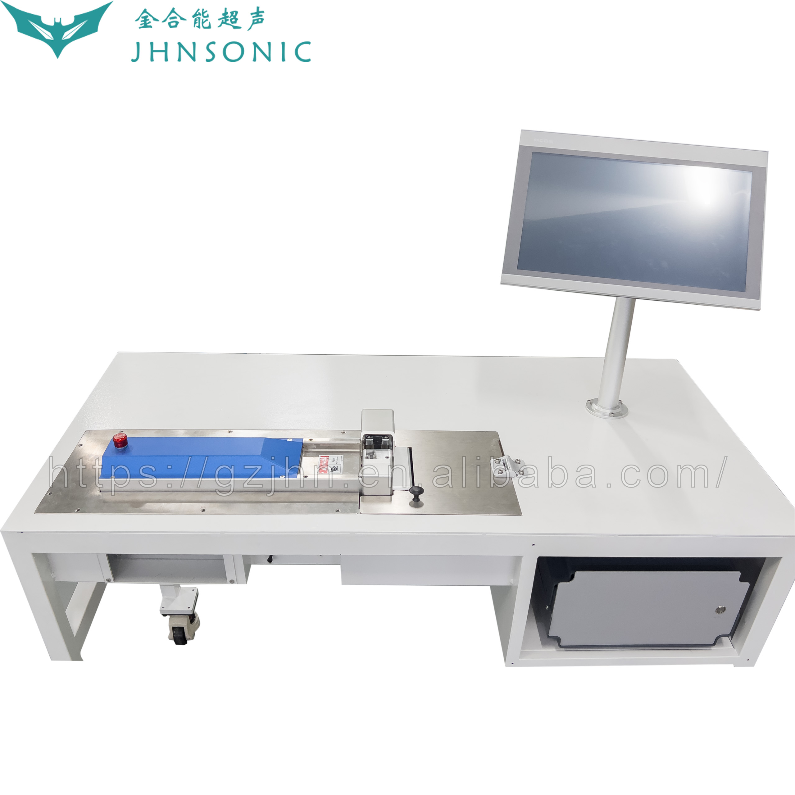 Yeni Tasarım 3000W 4 İnç Dokunmatik Ekranlı Ultrasonik Kaynak Makinesi Yüksek Kaynak Mukavemeti Yeni Kablo Demeti